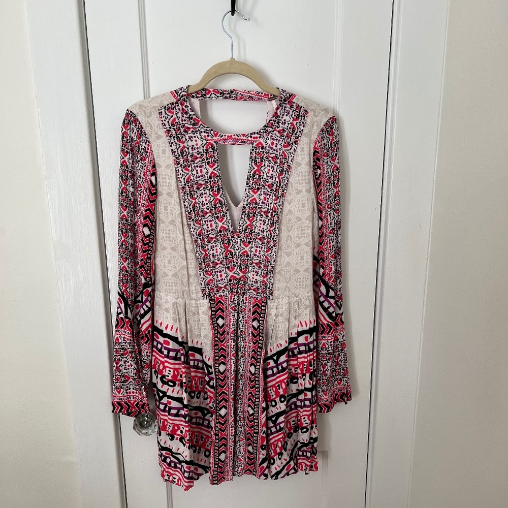 Free People Dress, size 4, multi color